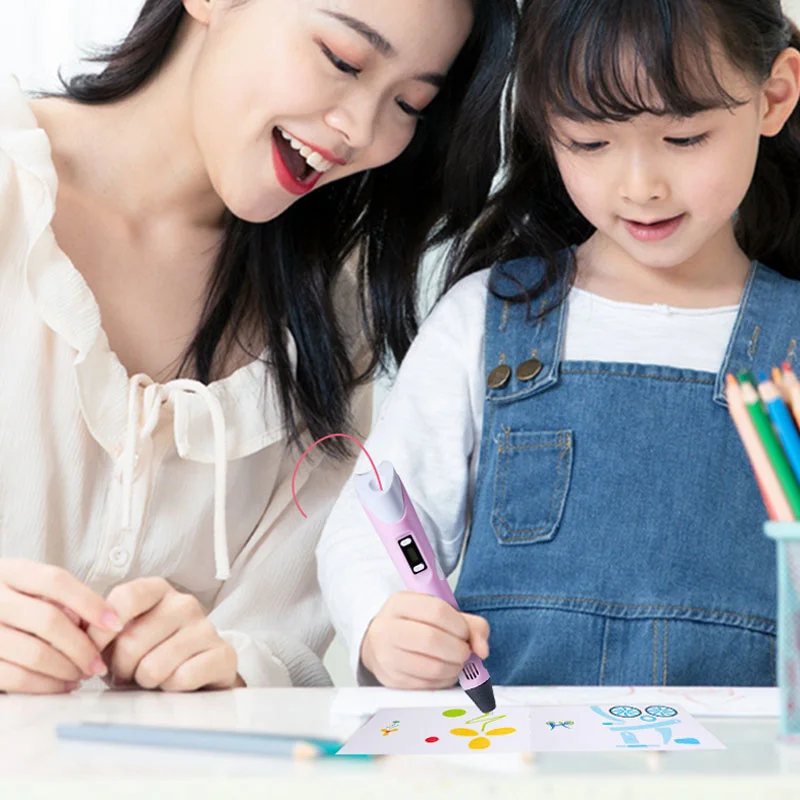 

3D Printing Pen With OLED Display Intelligent 3D Drawing Pen For Doodling Art Craft Making And Education Toys Creative Toy Gift