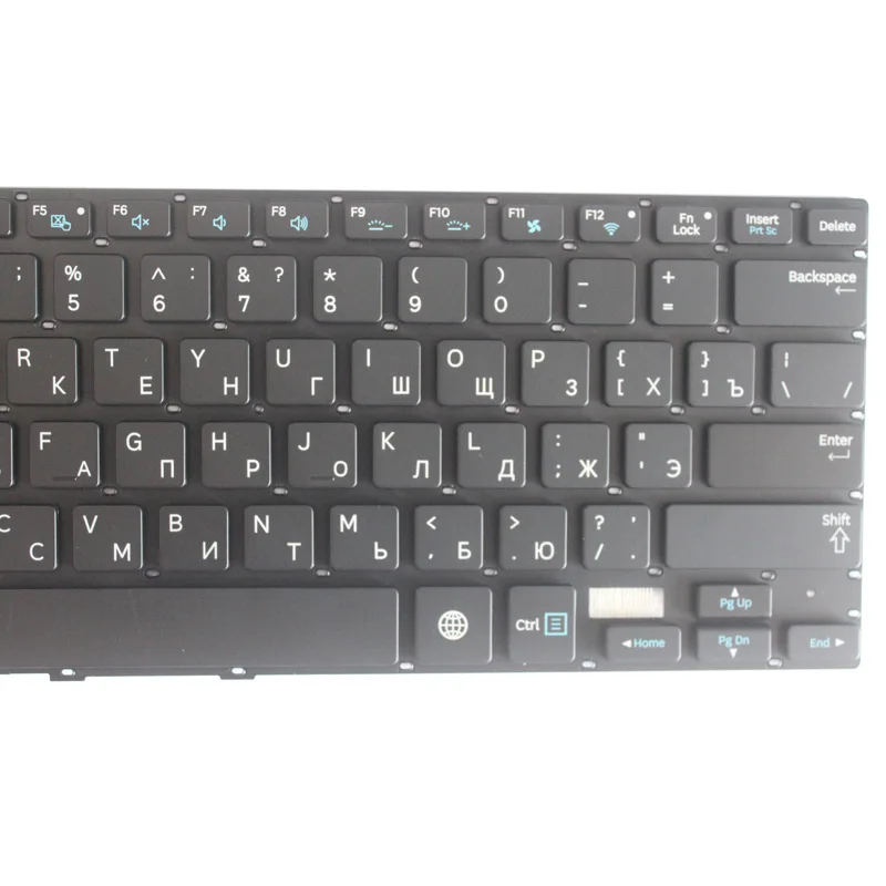 Новая русская клавиатура для ноутбука Samsung 7 Ultra 730U3E NP730U3E 740U3E NP740U3E черная с