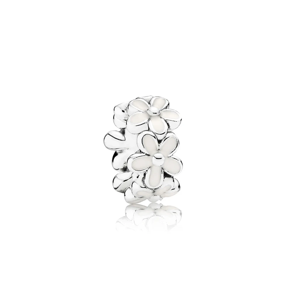 Новая модная Высококачественная обувь S925 серебро ромашка уплотнение в виде