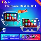 Автомагнитола для Hyundai I20 2010- 2014 2din Android Автомобильные стереосистемы Видео Аудио приемник навигация интеллектуальная система аудио для автомобилей