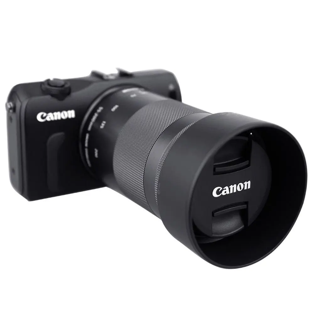 52 мм УФ фильтр бленда объектива для Canon EF-M 55-200 f/4 5-6 3 IS STM объектив EOS M200 M100 M50 M10 M6 M5 M3