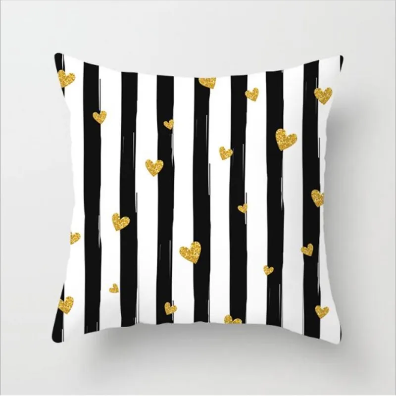 Наволочка для подушки с геометрическим рисунком украшение дома и офиса в форме