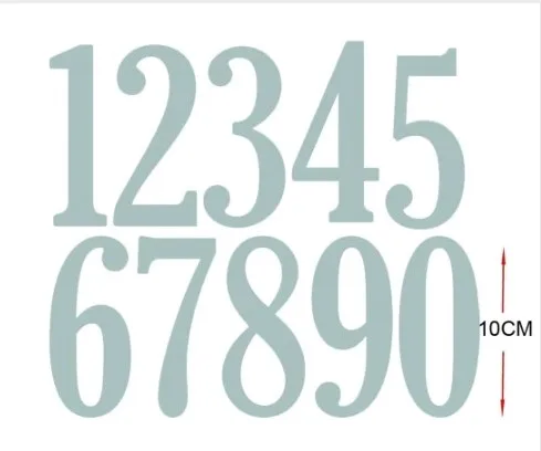 

Metal Cutting Dies 10cm/4inches Letters Numbers Set 2020 Crafts Stencil For DIY Scrapbooking Paper/photo Cards Embossing Die