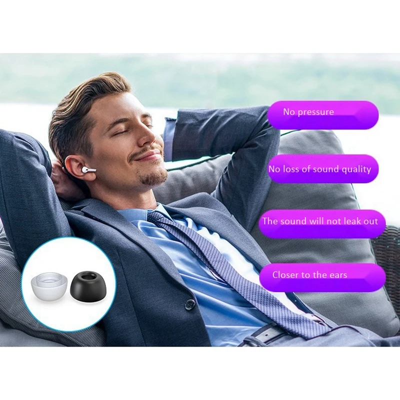 1set for Pro Memory Foam Earbud Noise Reduction Earplug & 10PCS Ear Pads Bluetooth Earphones |