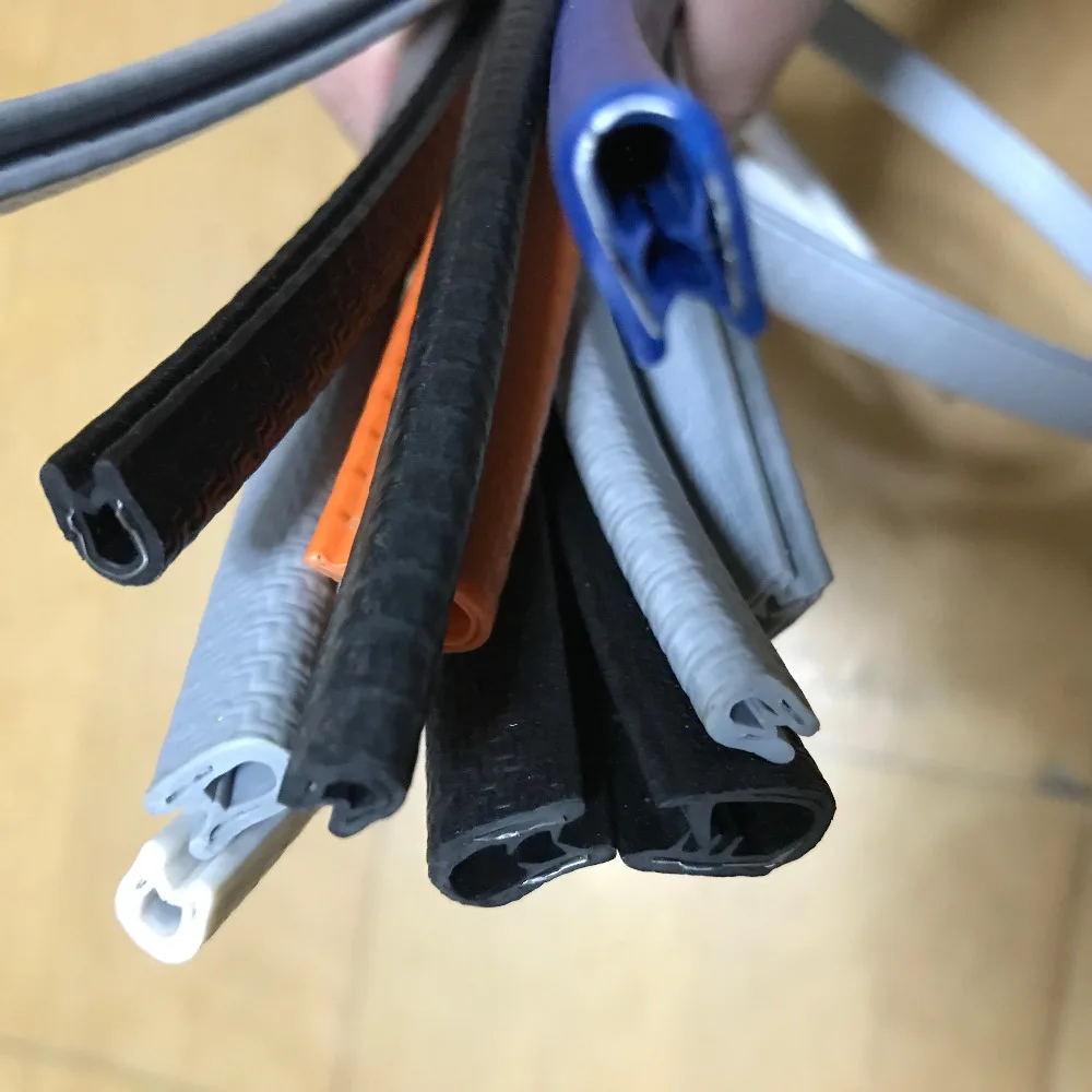 1 м 8x13 мм черная U-образная ПВХ кромка отделка уплотнительная полоса для