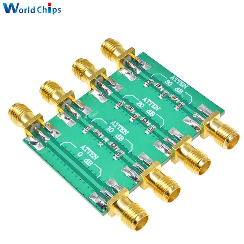 23dBm 200mW DC 4.0GHz RF Fixed Attenuator SMA Double Female Head 0dB 10dB 20dB 30dB | Электронные компоненты и