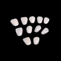 50pcsbag dental ultra thin anterior temporary crown whitening porcelain teeth medical resin teeth for dental care tooth cap