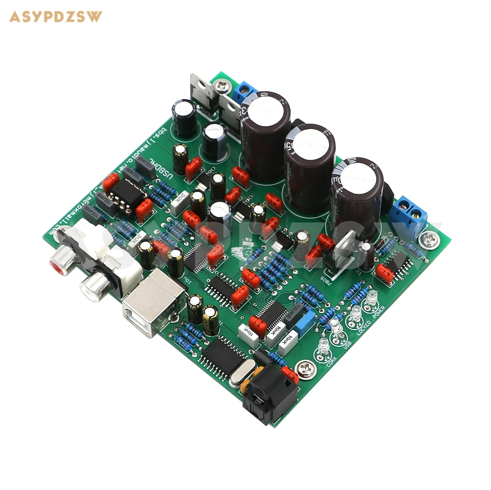 CS4398 DAC с USB оптическим волоконным декодером 24/192K 32K 192K/24 бит DIY Kit/готовая плата|dac diy