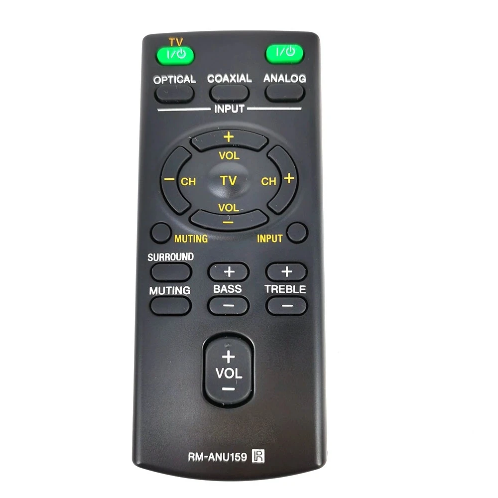 

Remote Control Original RM-ANU159 For SONY Sound Bar HT-CT60 HT-CT60/C SA-CT60 SS-WCT60 Fernbedienung