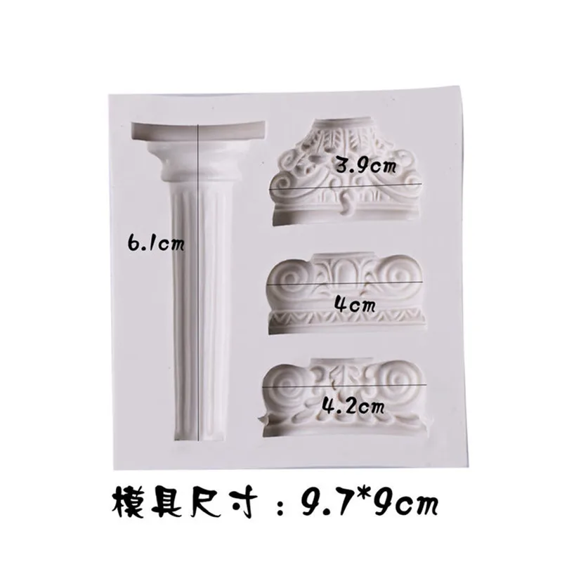 Мраморная стойка M156 силиконовая форма для торта шоколада помадки 3d украшения