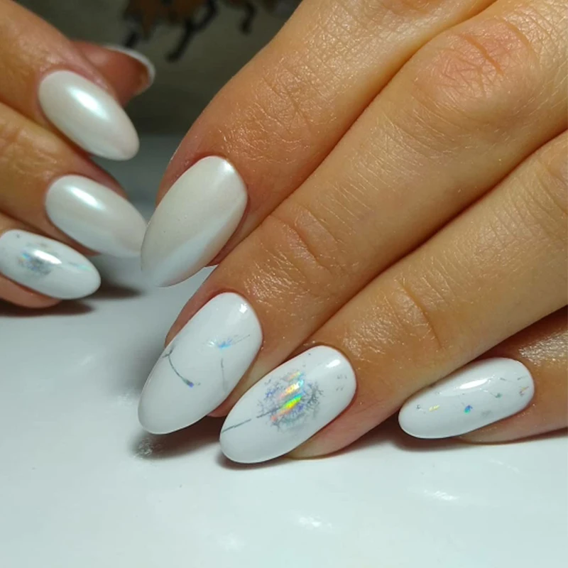 4*100 см/рулон 3d-наклейка для ногтей голографическая Лазерная Фольга пламя