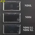 JCD 1 шт. жесткий Кристальный чехол прозрачный кожаный чехол для Nintend DSL NDS Lite NDSL DSi NDSi LL XL NDSiXL NDSiLL игровая консоль