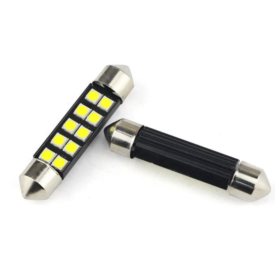 Гирлянда 31 мм 36 мм/39 мм/41 C5W C10W светодиодный лампы 3030 SMD Canbus без ошибок интерьер