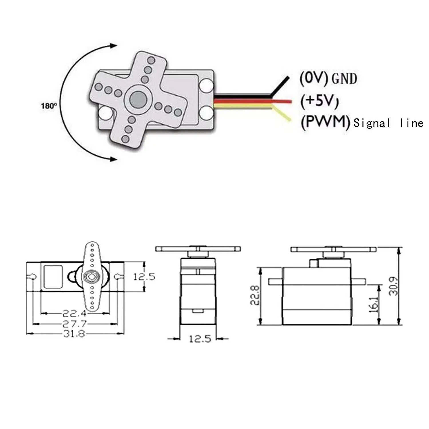 hobbymate 5 шт лот rc сервопривод sg90 mini micro 9g се