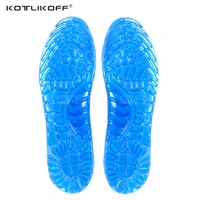 kotlikoff soft shock absorption gel insoles cushion running walking comfortable massaging gel insoles for shoes sole woman men