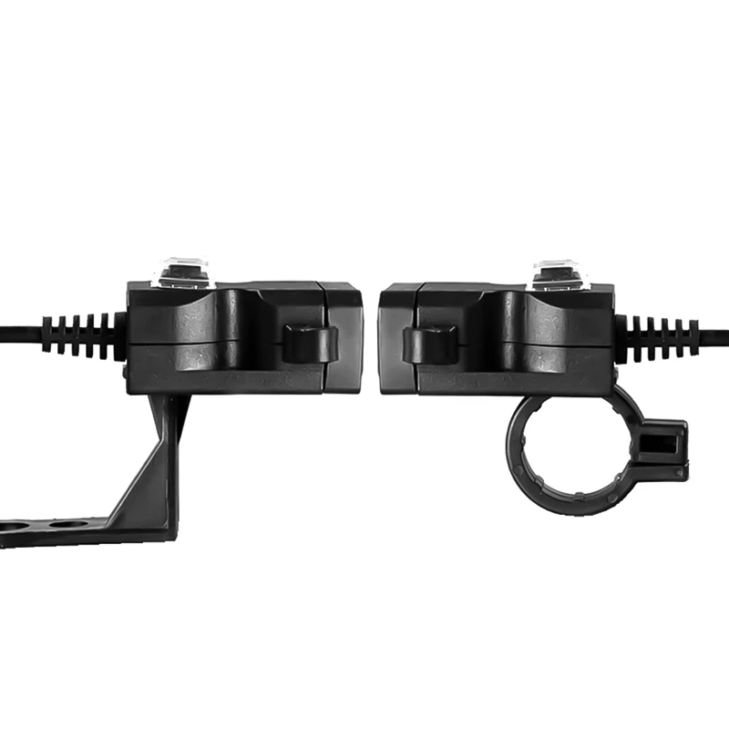 Мотоцикл двойной USB зарядное устройство 12В-24В светодиодный вольтметр