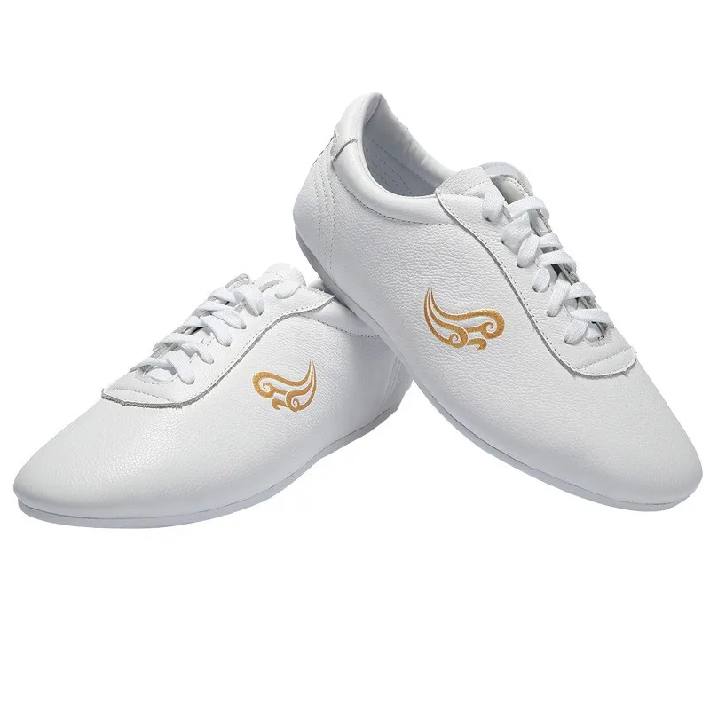 Профессиональные мужские и женские Тай чи обувь со шнуровкой Обувь на плоской