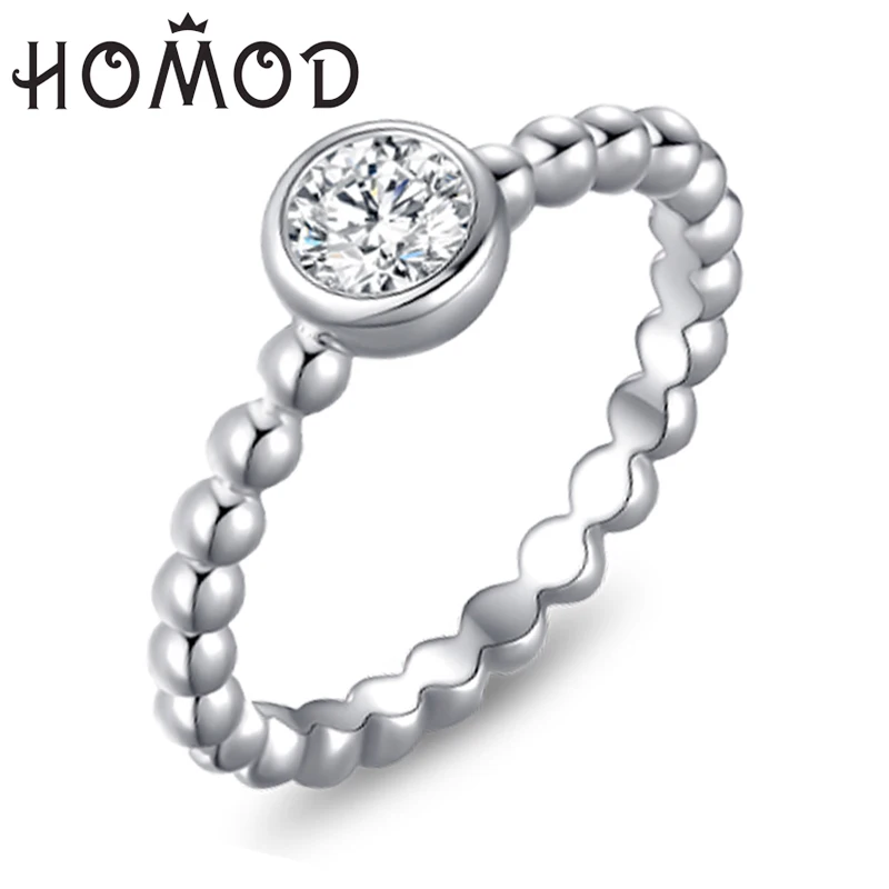 PDT002 HOMOD Новинка модные женские туфли ювелирные изделия на безымянный палец, покрыто розовым золотом/Серебряный/Золотой Цвет кольца с кристаллами из страз 4/5/6/7/8/9/10/11 Размеры - Цвет основного камня: PDT002