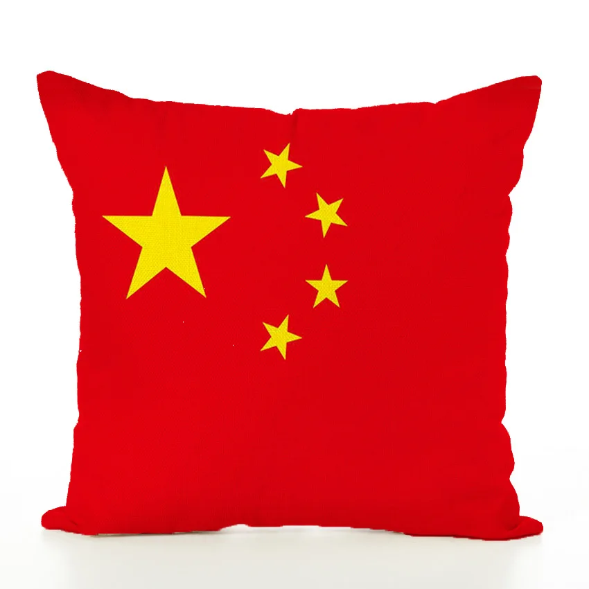 Кантри наволочка с изображением флага Канада английская Америка Франция Китай