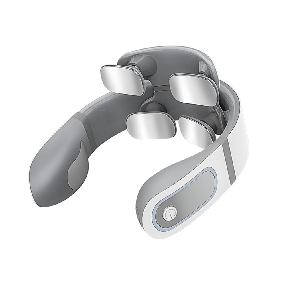 Умный электрический массажер для шеи с подогревом инструмент облегчения боли