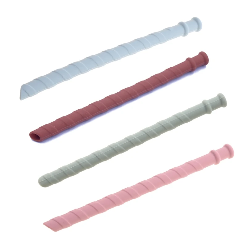 

Reusable Baby Food Grade Silicone Straws Spiral Drinking Children Use Birthday Party Bar Club Cup