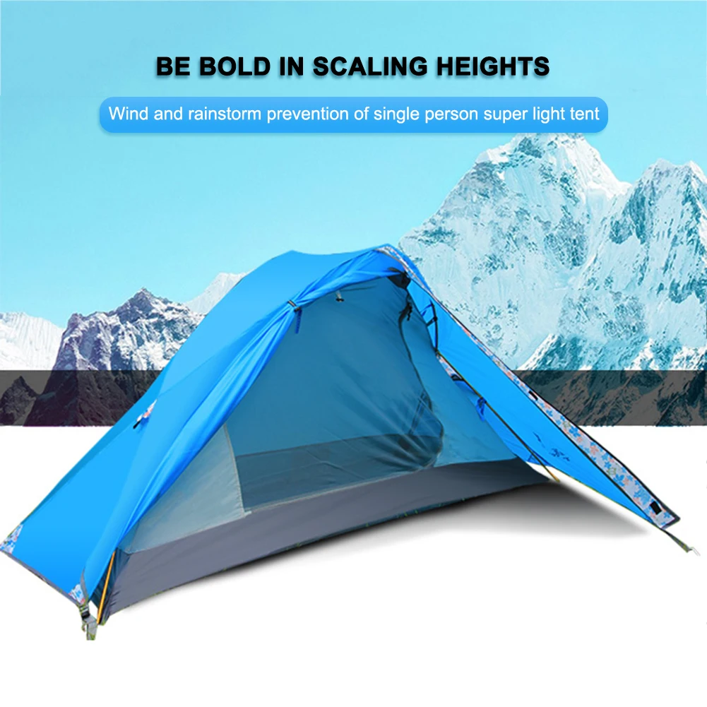 

Туристическая палатка, двухслойная, водонепроницаемая, Для Путешествий, Походов, путешествий, легкая, для пешего туризма, путешествий