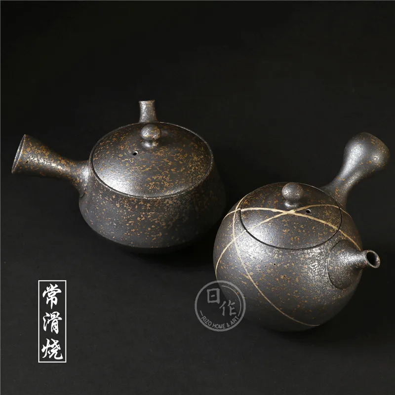 

Often slip burn imported from Japan side put the teapot rattan Tian Detai high-capacity coking line circular lasts a pot