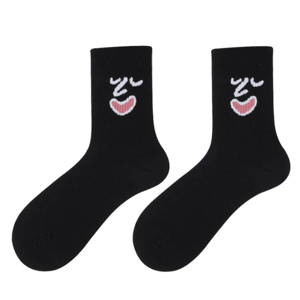 

Korea Funky Harajuku Trend Women Colorful Funny Socks Girl Kawaii Socks Unisex Surprise Mid Women Socks