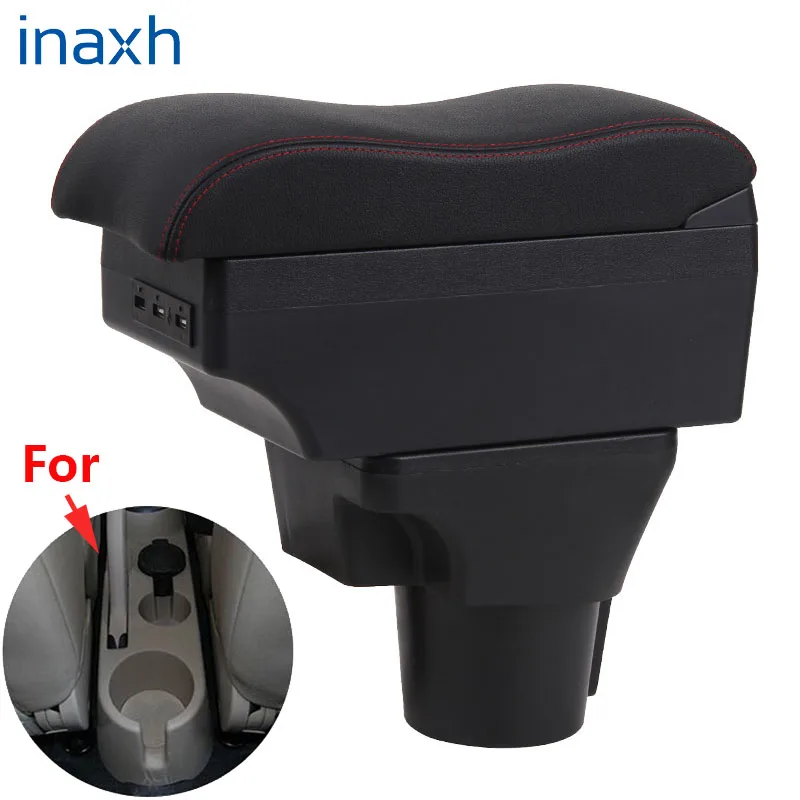 Для KIA Rio 2 подлокотник коробка для Rio2 2006 2007 2008 2009 2010 2011 изогнутый автомобильный