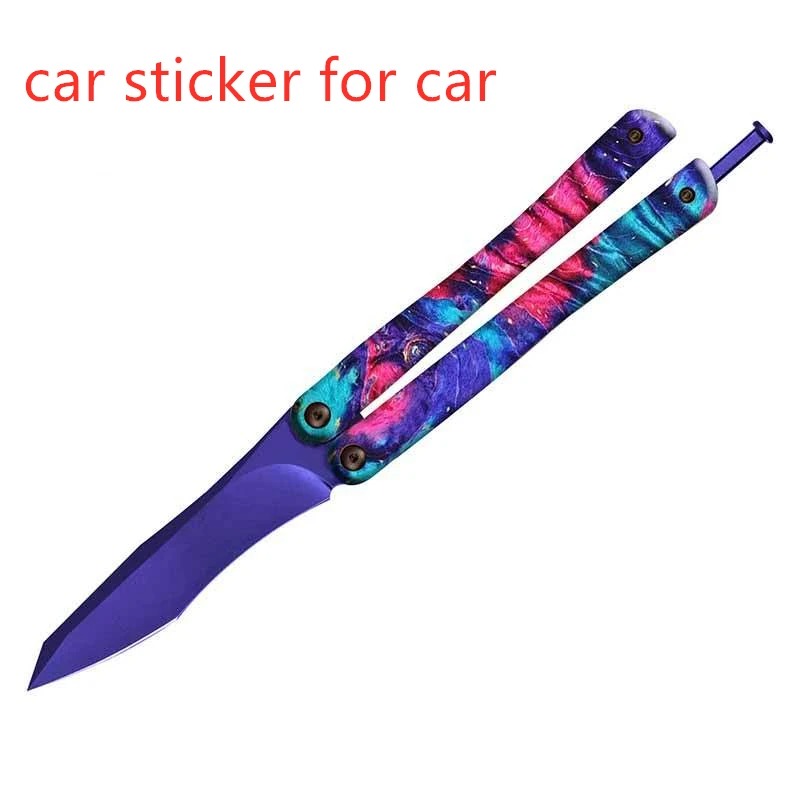 Автомобильная наклейка 15 см X 10 для ножей-бабочек CSGO забавная JDM 3D сделай сам с