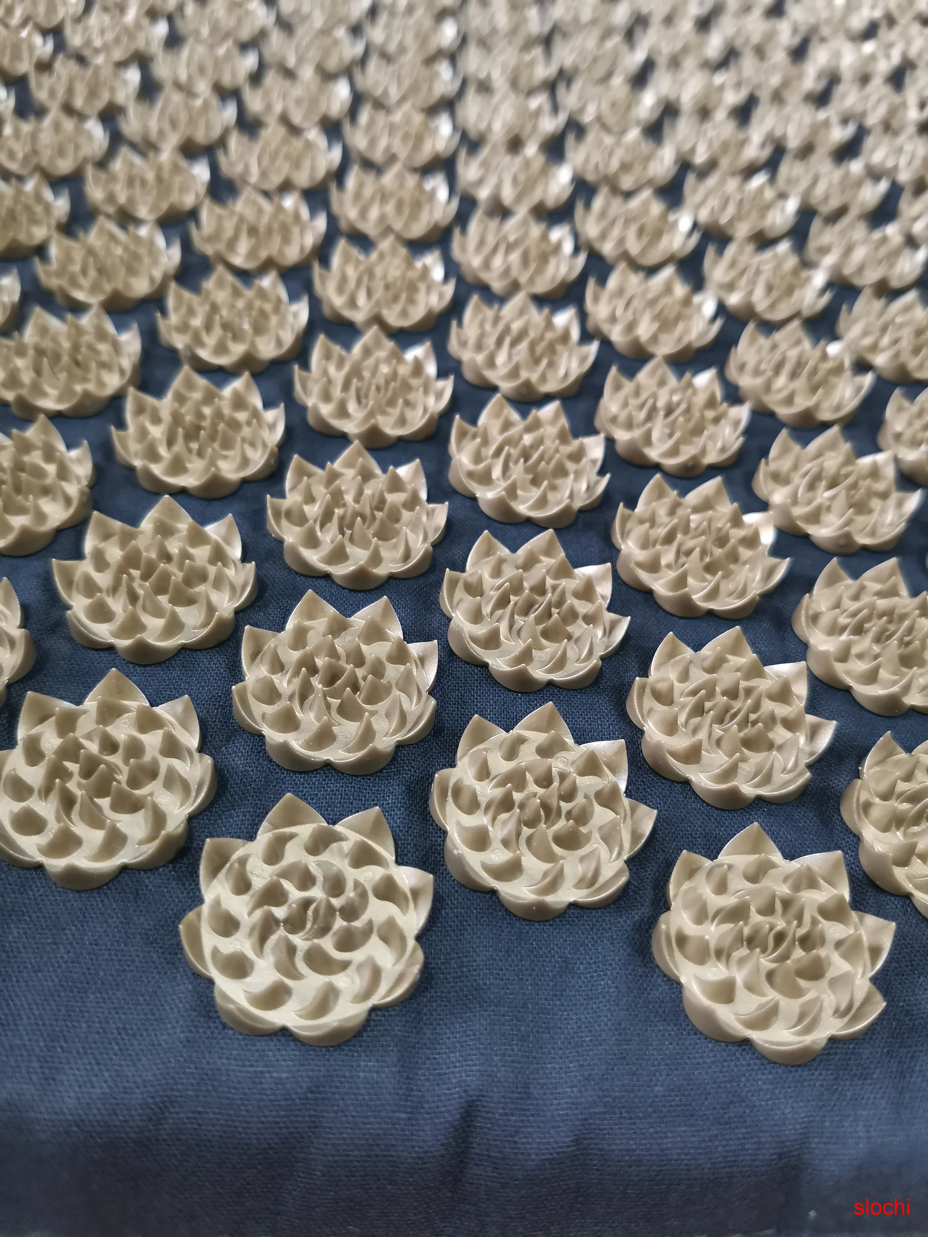 Массажная подушка шакти коврик массажный для йоги акупрессурный снятия стресса