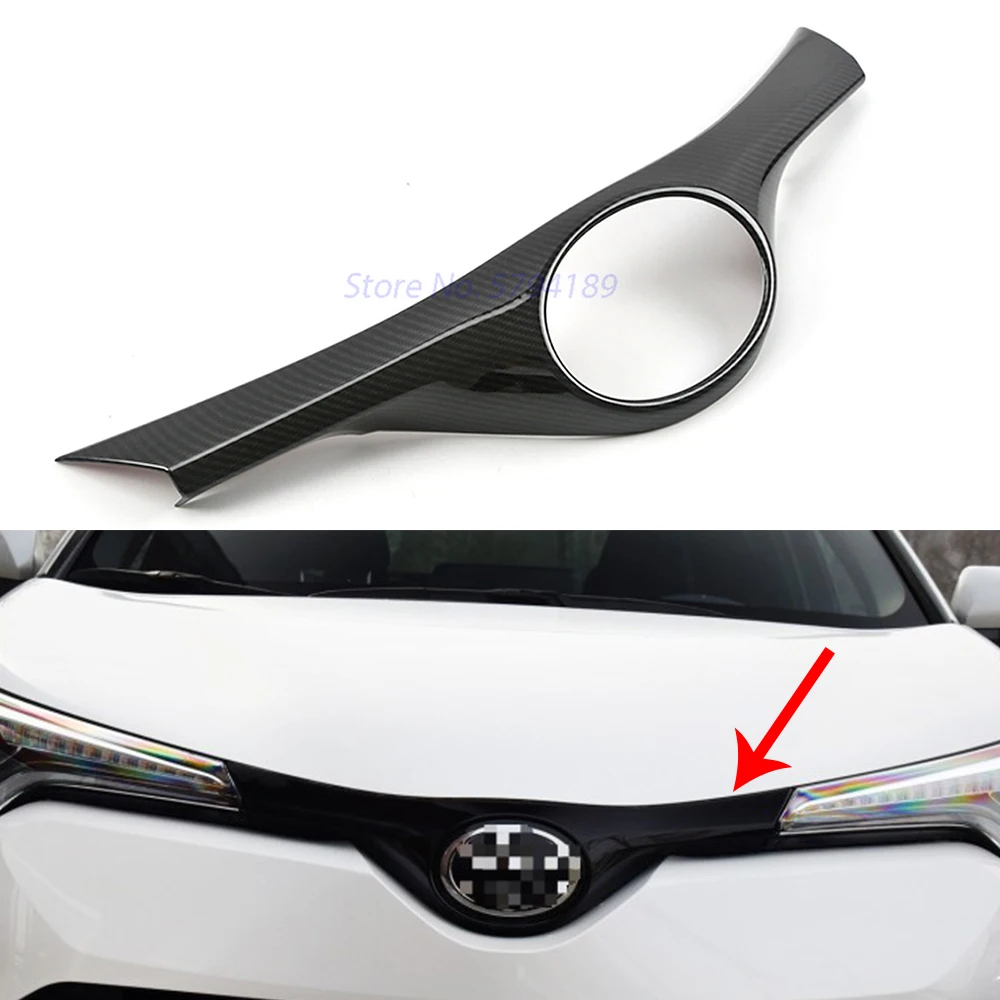 

For Toyota C-HR CHR 2018 2019 Front Grill Grille Upper Trim Frame Cover Car Styling Accessories