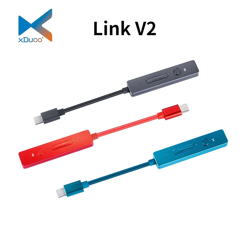 

XDUOO Link V2 Link2021 USB DAC CS43131 Type-C to 3.5mm Port with Volume Control PC USB Decoder