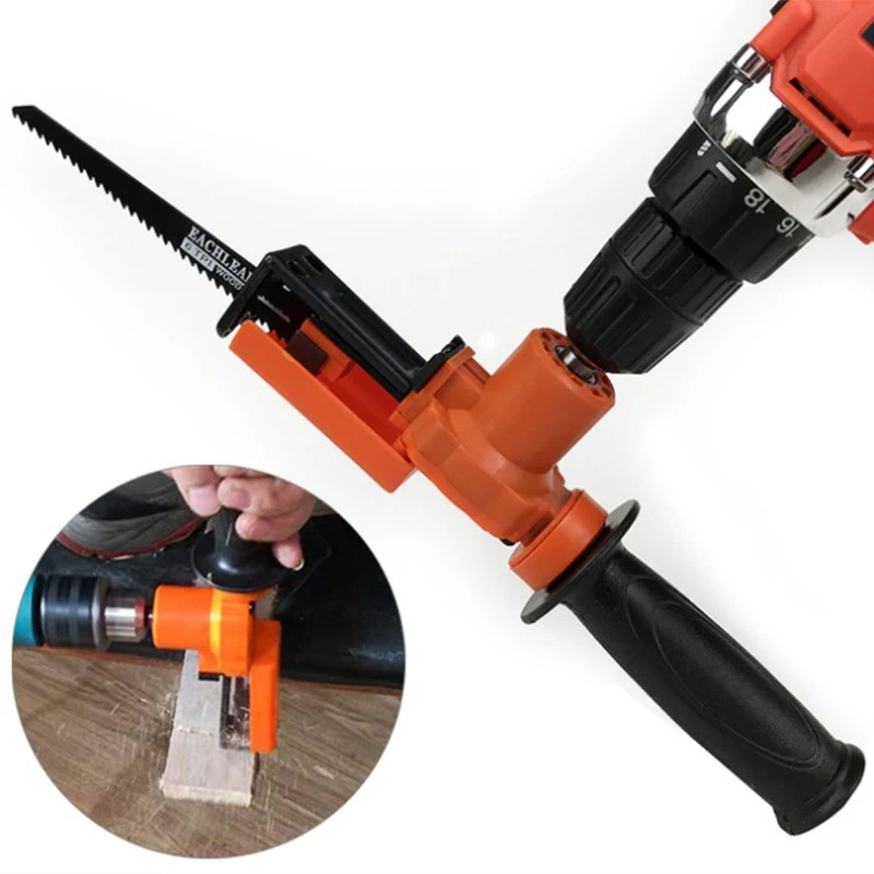 

6Pcs Electric drill modified electric saw Electric reciprocating saw household horse saw electric drill rotary saw convenient