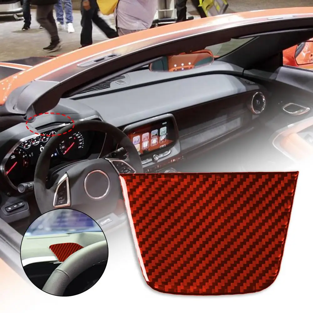 Прочная Экологически чистая красная наклейка на панель приборной панели для