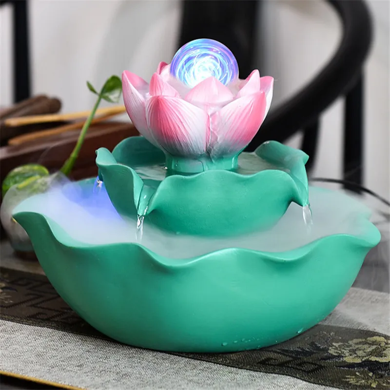 Lotus Water украшения для фонтана офисный Рабочий стол фэн шуй водные с передачей