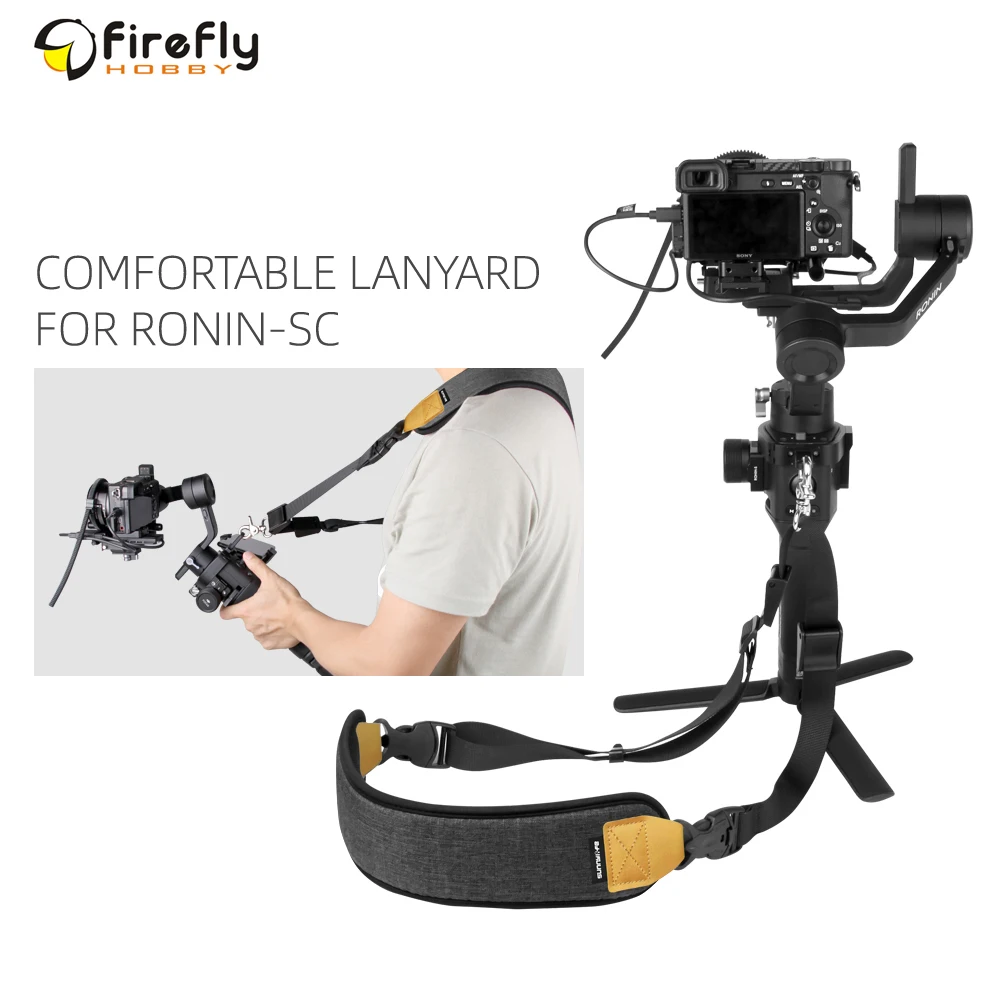 Sunnylife плечевой ремень ремешок ручной релиз стабилизатор ремня для DJI RONIN-SC аксессуары карданный камеры защитное устройство-Стабилизатор