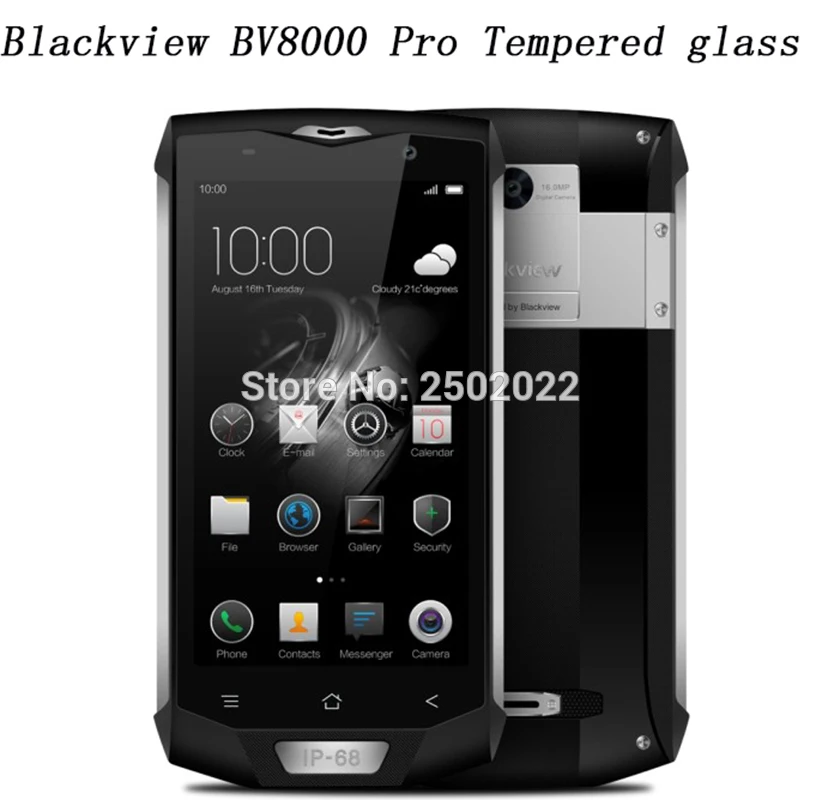 Закаленное стекло для Blackview BV8000 Pro Защитная пленка экрана телефона BV 8000