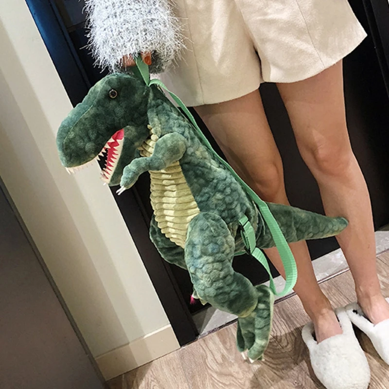 D0LF творческий 3D динозавр Детские рюкзаки животные мультфильм Дети Путешествия