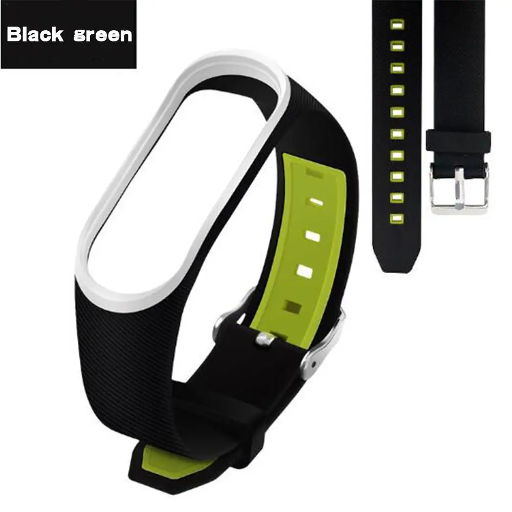 Универсальный сменный силиконовый ремешок для Miband 4 3 дышащий часов Xiaomi Mi Band