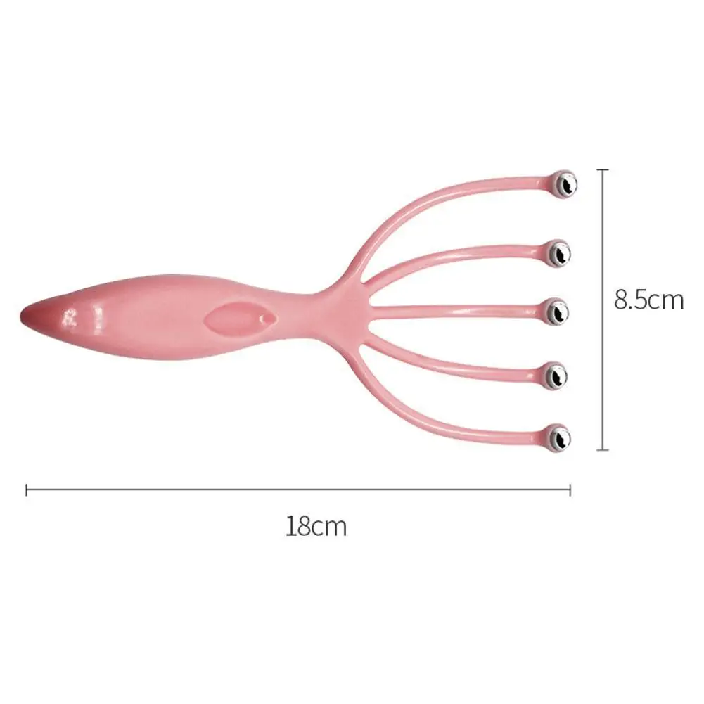 

Steel Ball Claw Massager Body Massager Octopus Head Pain Tens Care Stress Neck Relief Head Release Scalp Relax Massage Equi L1V0