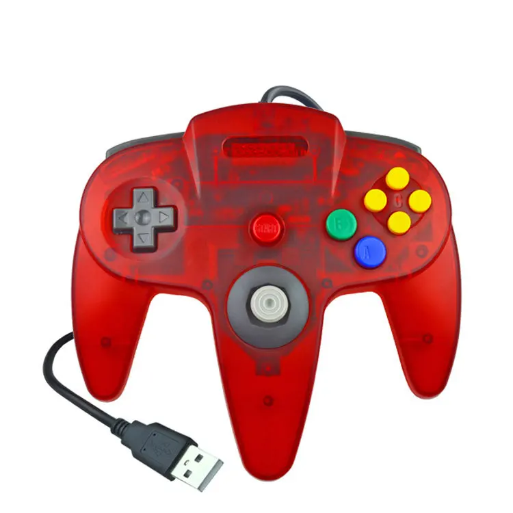 Проводной USB геймпад для Nintendo 64 контроллер N64 джойстик классических игр на