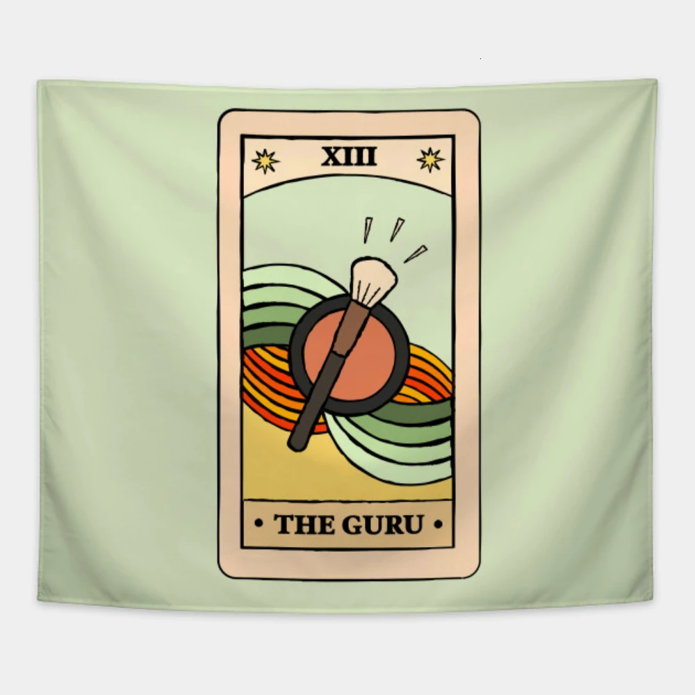 Настенный гобелен таро мандала хиппи психоделический бохо Декор унитаз