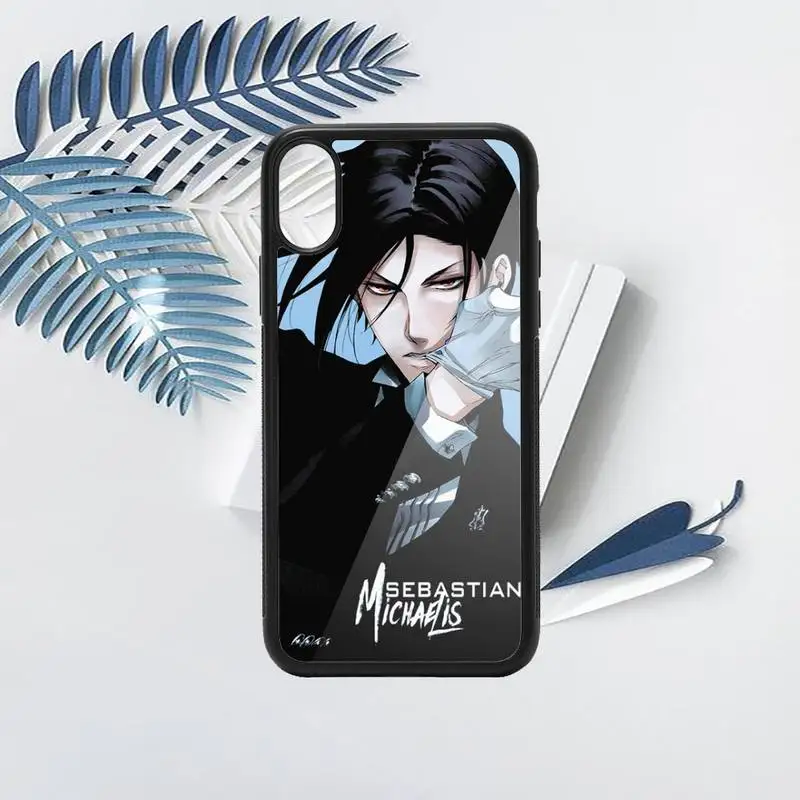 

Black Butler Anime Phone Case TPU For iPhone X XR XS 11 12 mini Pro MAX 6 6S 7 8 Plus SE 2020