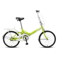 folding bicycle women small ultra light kids portable 20 inch mini bicycle children students complete velo pliable entertainment