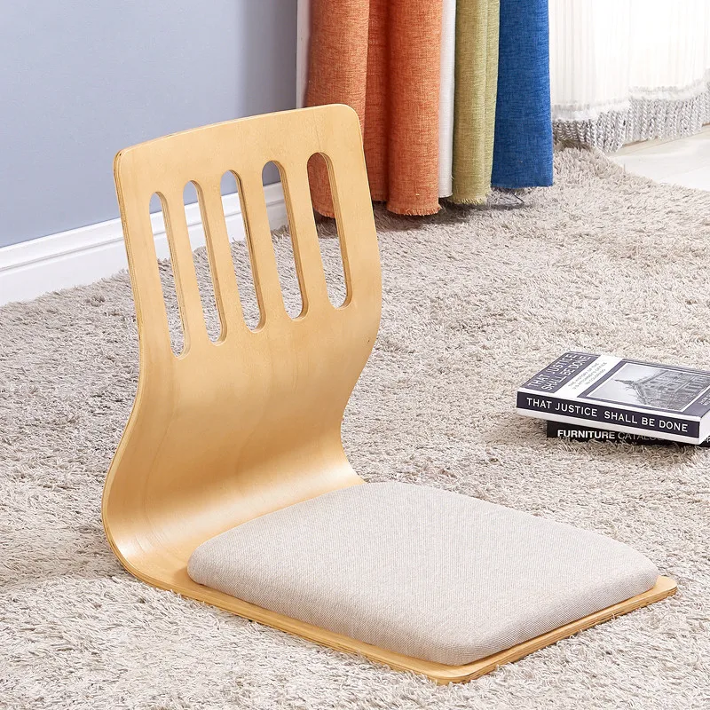 Японское кресло без глаз из фанеры мебель для гостиной Азиатский традиционный