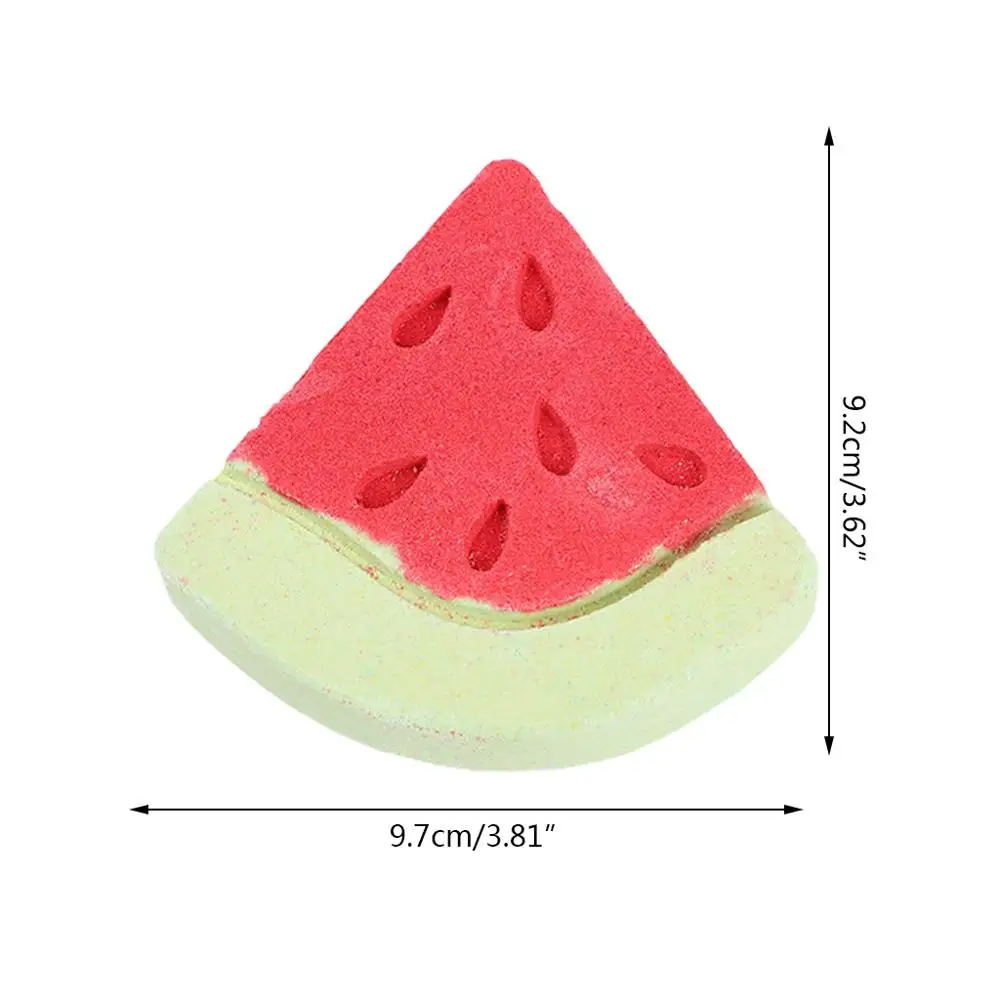 

Watermelon Shaped Triangle Bath Bomb Natural Bubble Aromatherapy SPA Salt Ball Tender Skin Moisturizing Exfoliating Oil Control