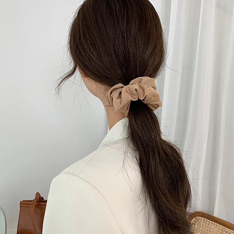 Резинка для волос женская эластичная мягкая резинка прически конский хвост