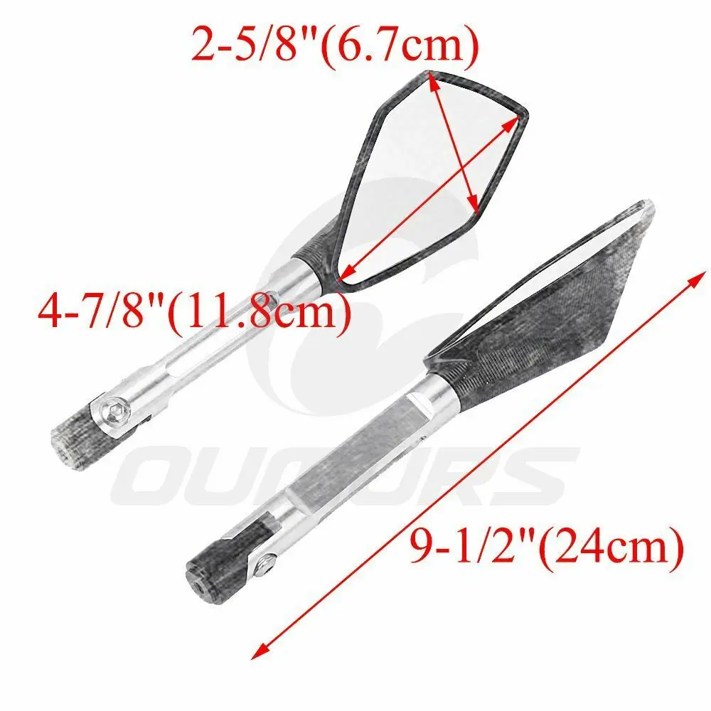 Универсальное боковое зеркало заднего вида для мотоцикла ouwalls боковые зеркала