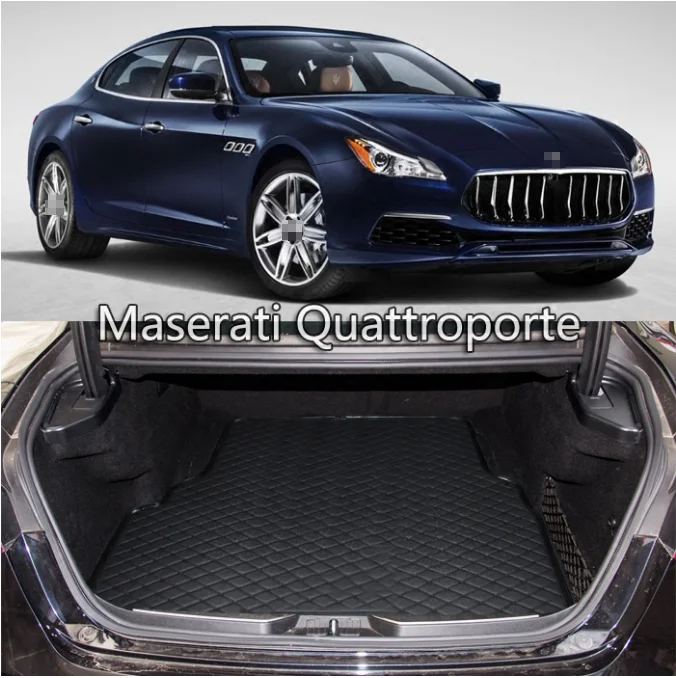 

Кожаный коврик для багажника для maserati quattroporte 2013 2014 2015 2019, аксессуары для интерьера